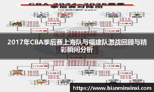 2017年CBA季后赛上海队与福建队激战回顾与精彩瞬间分析